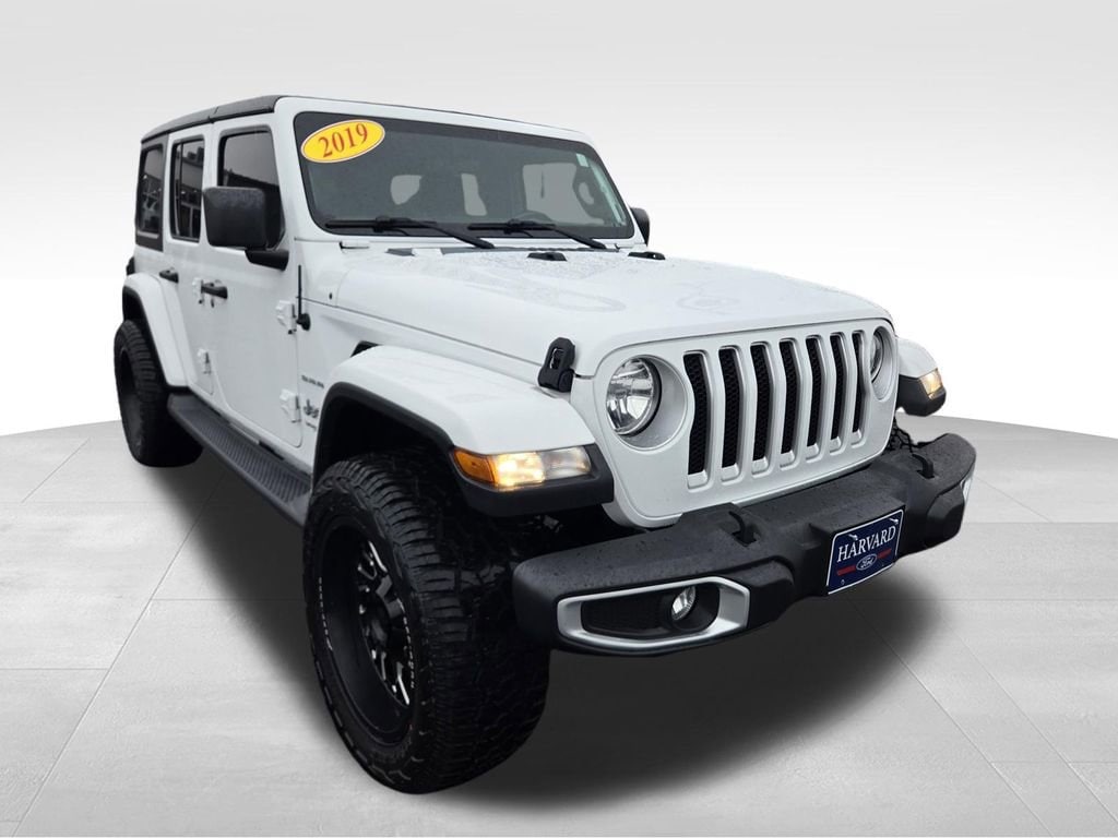 Used 2019 Jeep Wrangler Unlimited Sahara 4x4 SUV