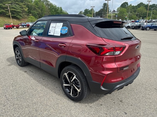 Used 2022 Chevrolet Trailblazer RS with VIN KL79MUSL3NB081305 for sale in Radford, VA