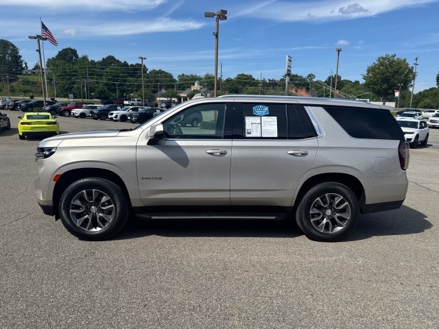 Used 2022 Chevrolet Tahoe LT with VIN 1GNSKNKD4NR296375 for sale in Radford, VA