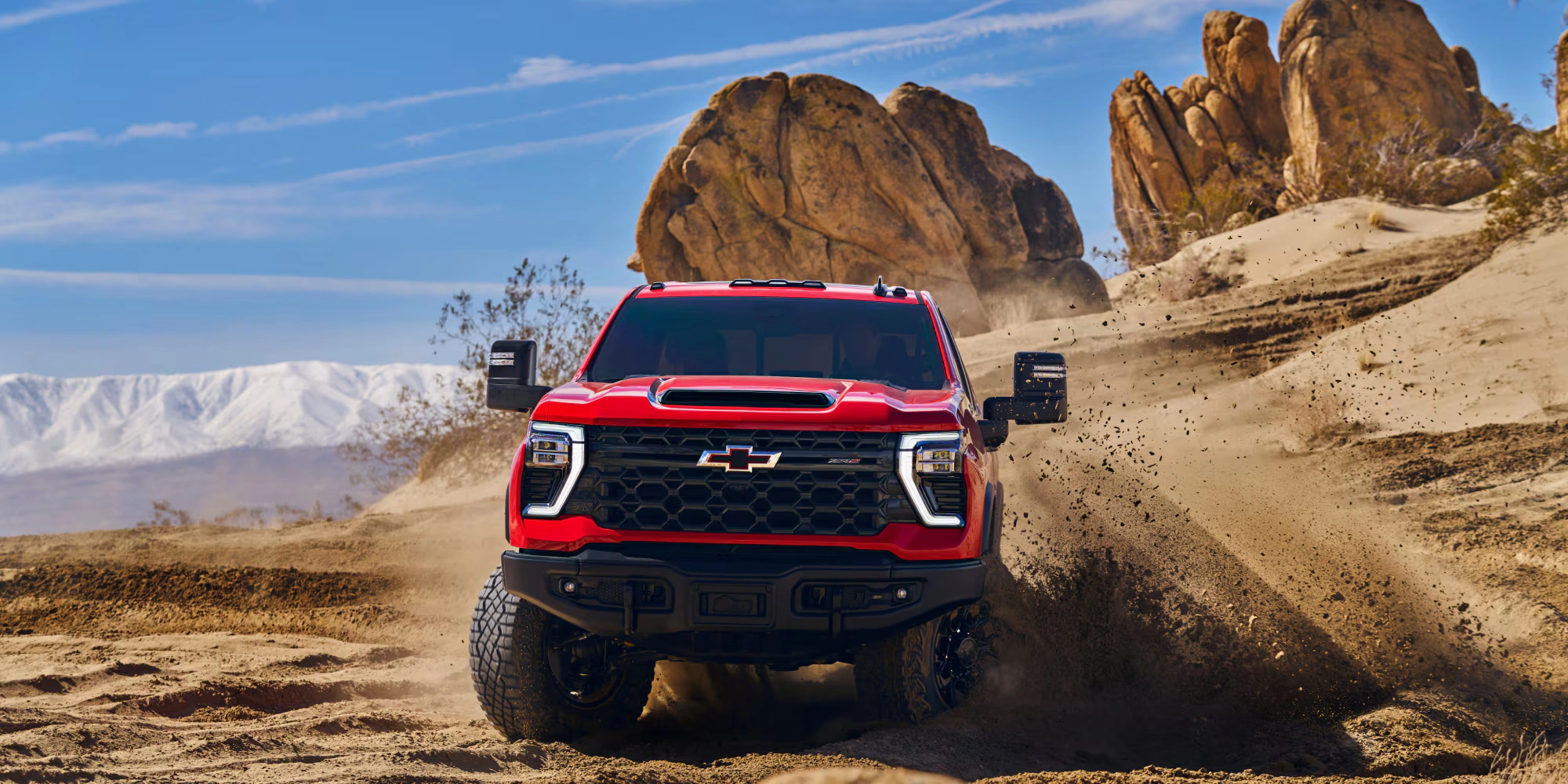 A dynamic image of the 2026 Chevrolet Silverado 3500 HD.
