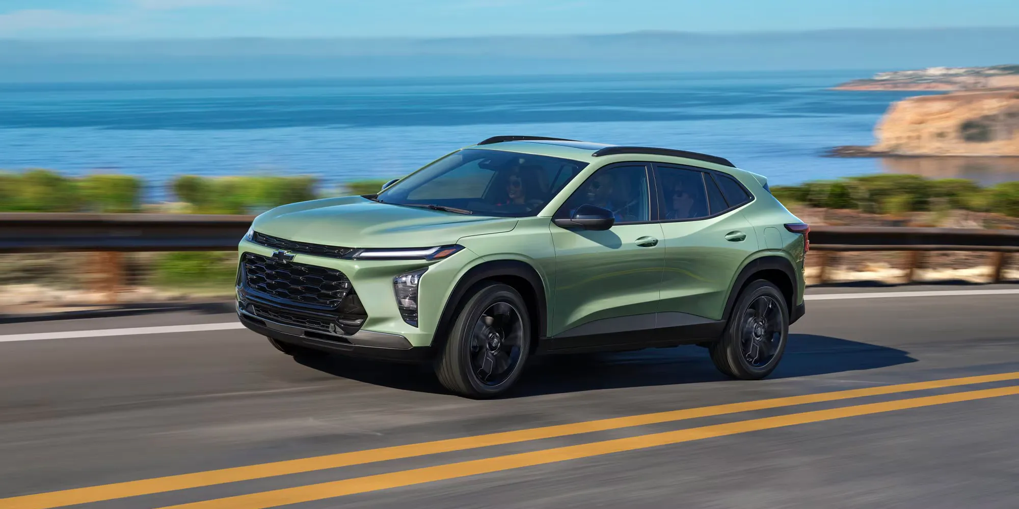 A dynamic image of the 2026 Chevrolet Trax.