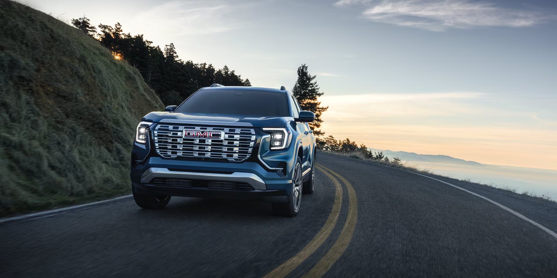 A dynamic image of the 2026 GMC Terrain.