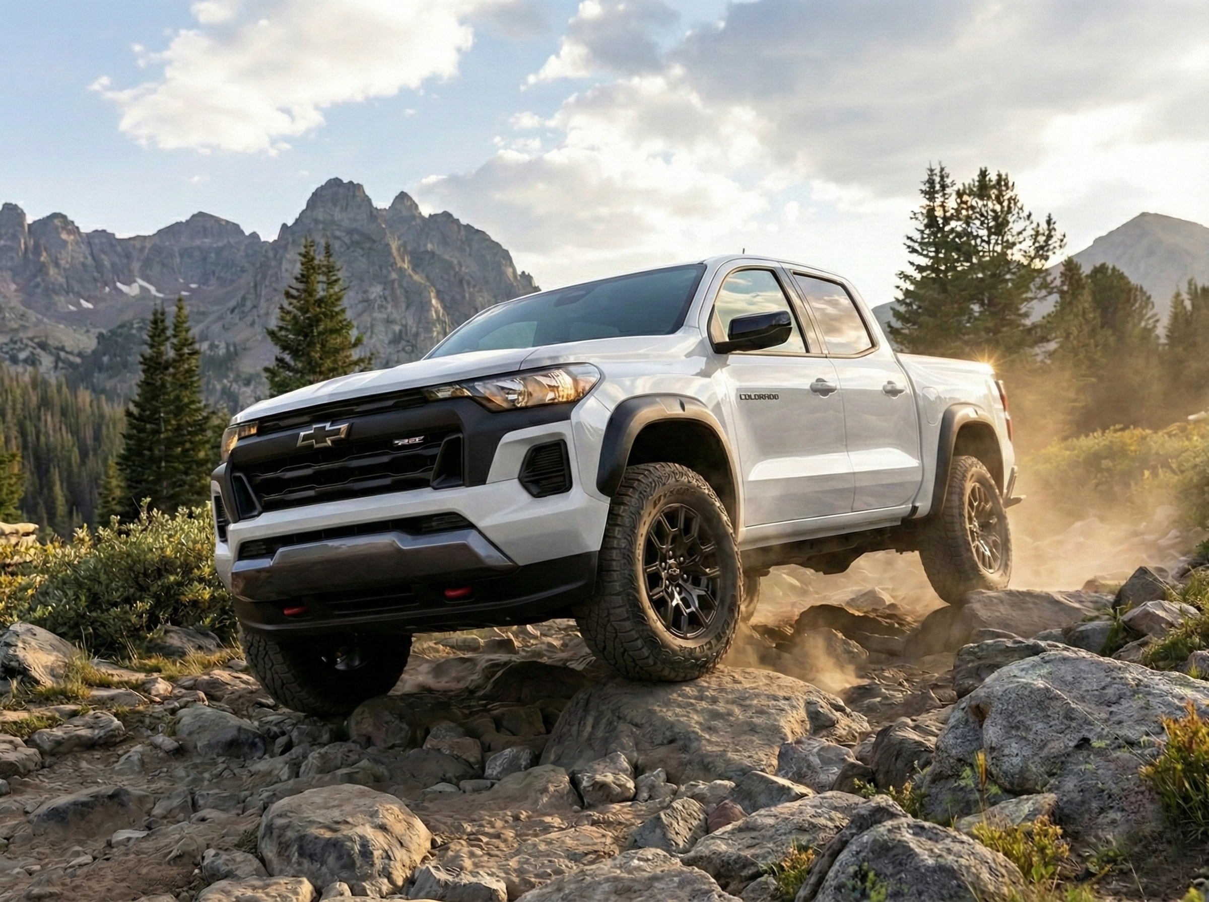 The bold and capable exterior of the 2026 Chevrolet Colorado Trail Boss