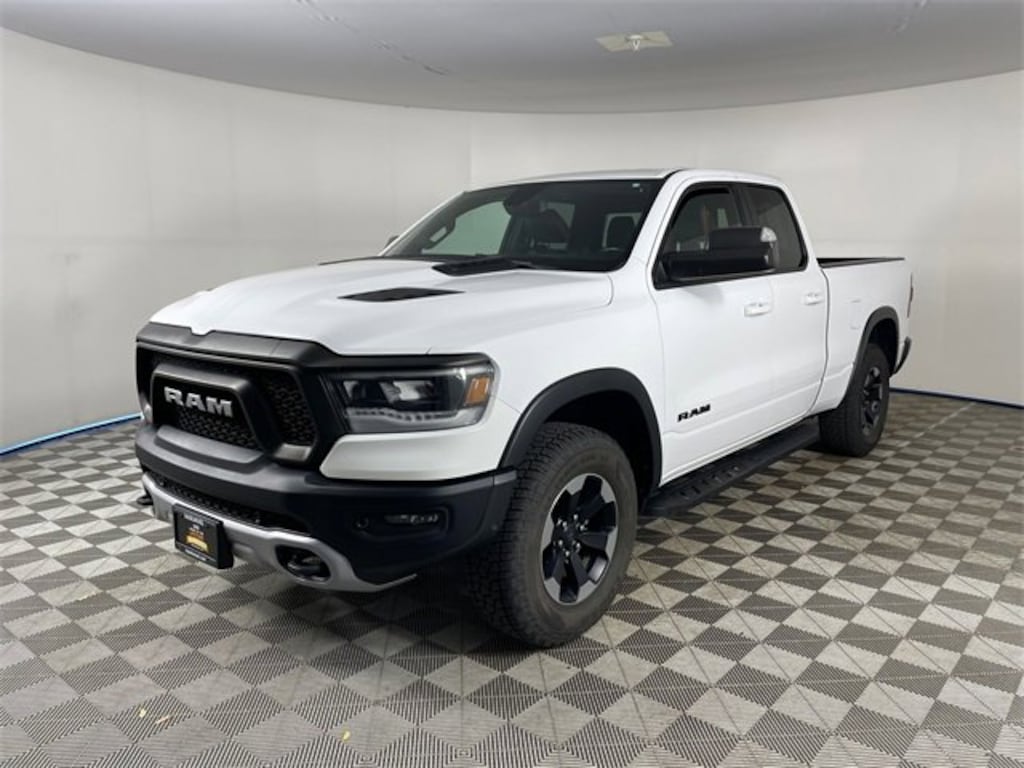 Used 2019 Ram 1500 Rebel Quad Cab 4x4 64 Box Truck
