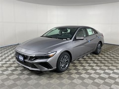 2025 Hyundai Elantra Hybrid Blue Sedan