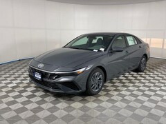 2026 Hyundai Elantra Hybrid Blue Sedan