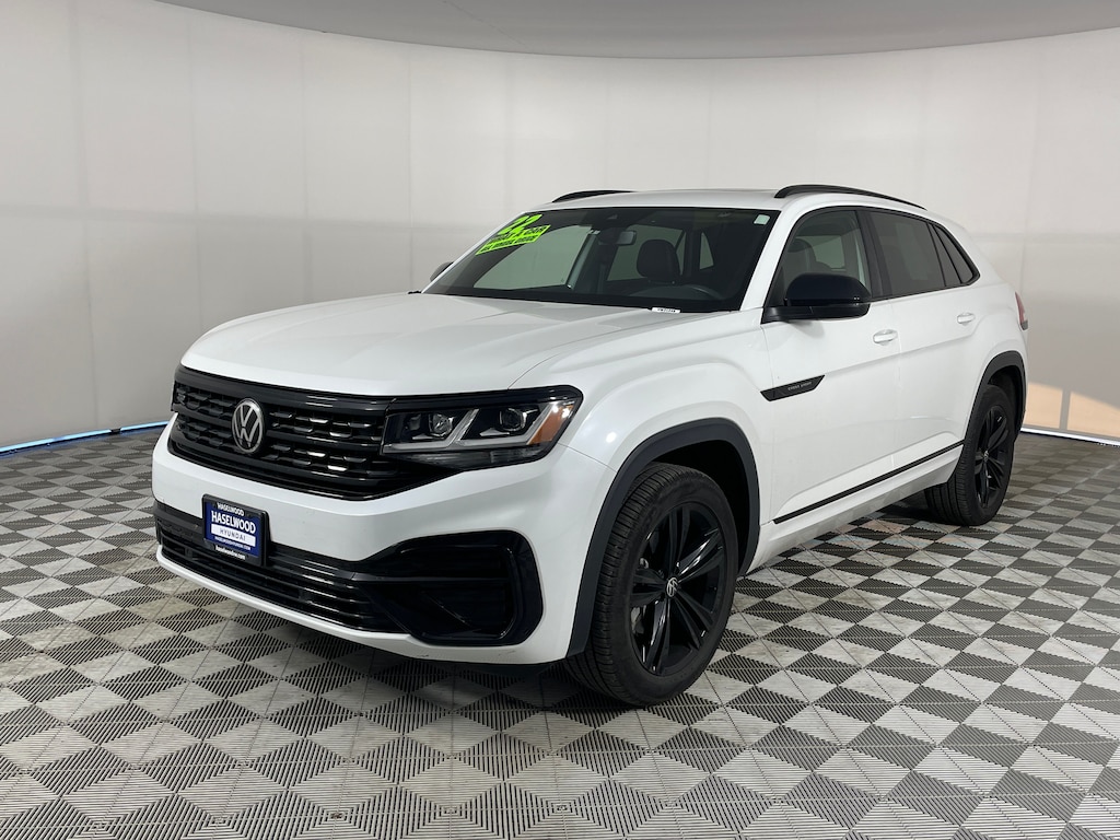Certified 2023 Volkswagen Atlas Cross Sport 2.0T SEL R-Line Black SUV