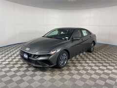 2026 Hyundai Elantra Hybrid Blue Sedan