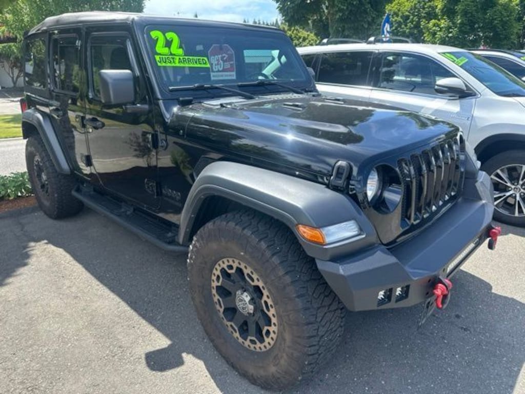 Used 2022 Jeep Wrangler Unlimited Sport SUV