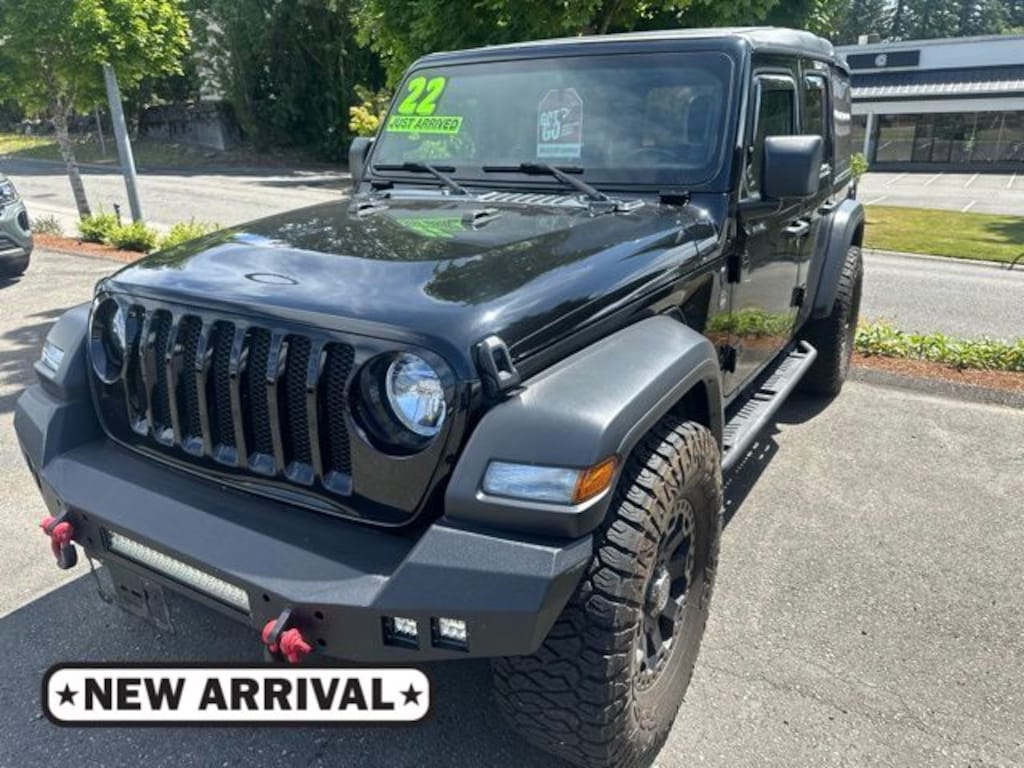 Used 2022 Jeep Wrangler Unlimited Sport SUV