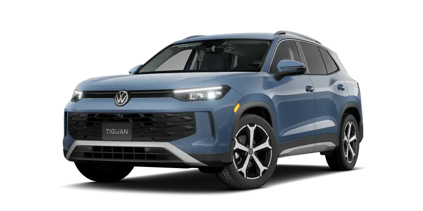 Image of the 2026 Volkswagen Tiguan SE trim.