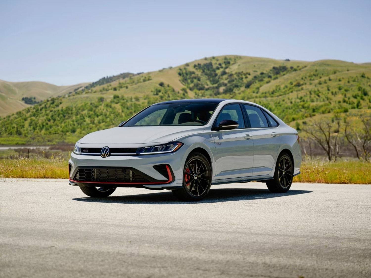 The modern, redesigned exterior of the 2026 Volkswagen Atlas.