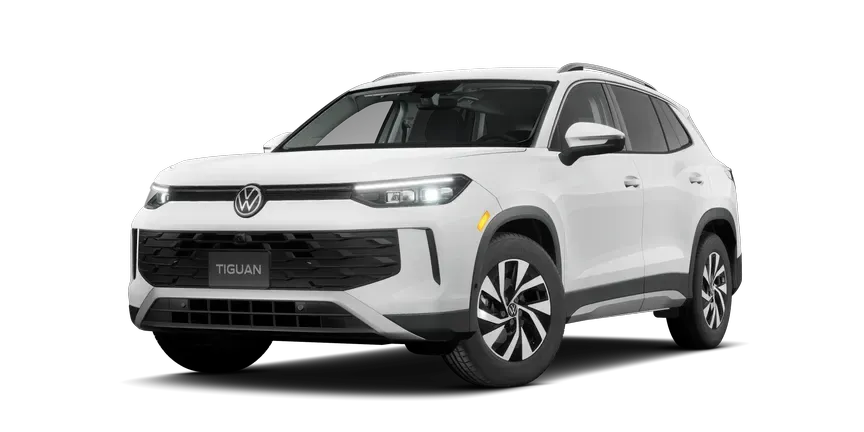 Image of the 2026 Volkswagen Tiguan S trim.