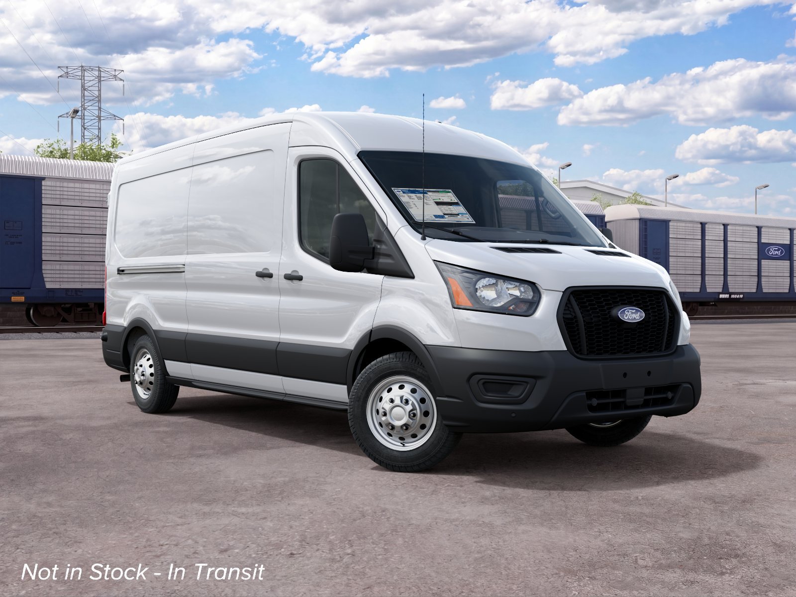 New 2027 Ford Transit Cargo Van Cargo Van T-250 148 Med Rf 9150 GVWR RWD