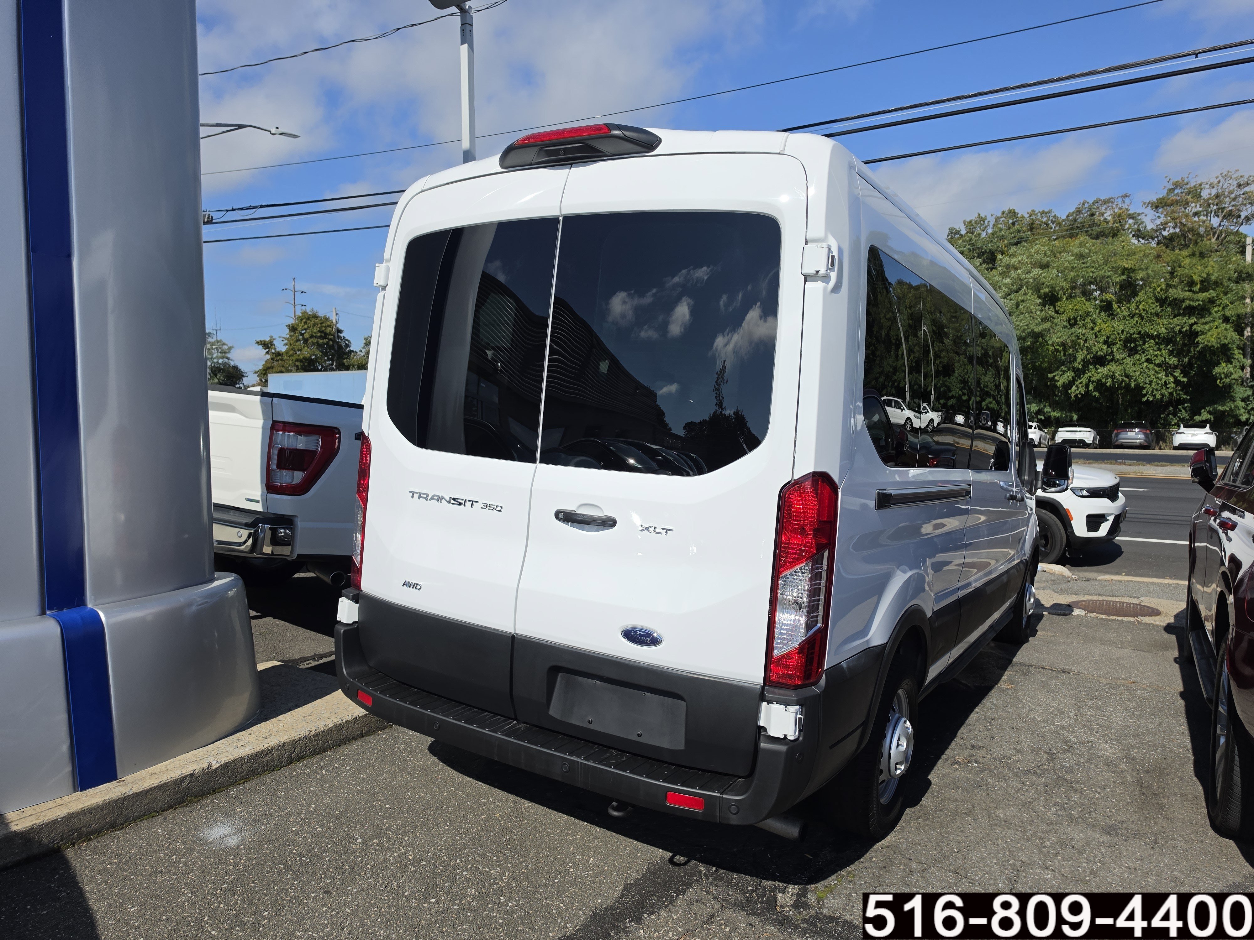Certified 2025 Ford Transit Passenger Wagon XLT T-350 148 Med Roof XLT AWD