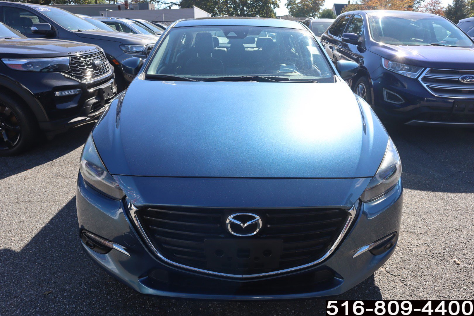 Used 2018 Mazda Mazda3 Grand Touring with VIN 3MZBN1W36JM188519 for sale in Wantagh, NY