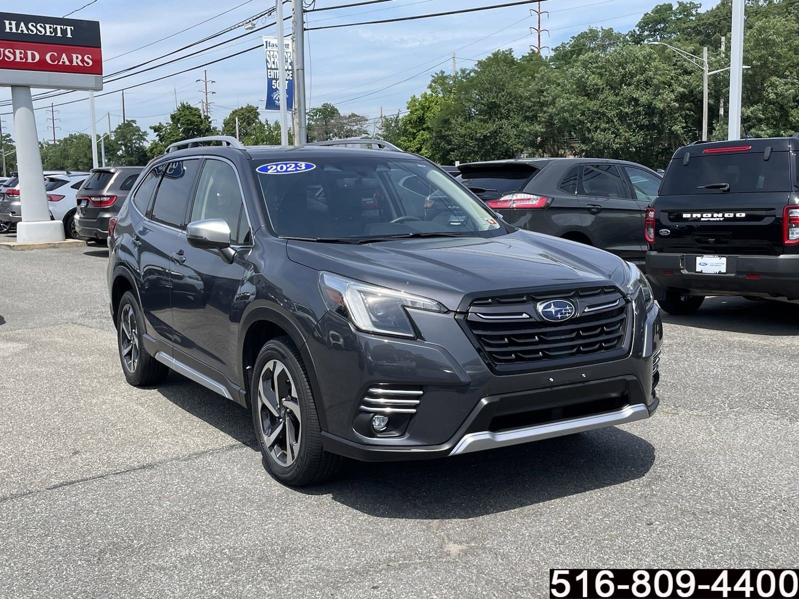 Certified 2023 Subaru Forester Touring with VIN JF2SKARC0PH538460 for sale in Wantagh, NY