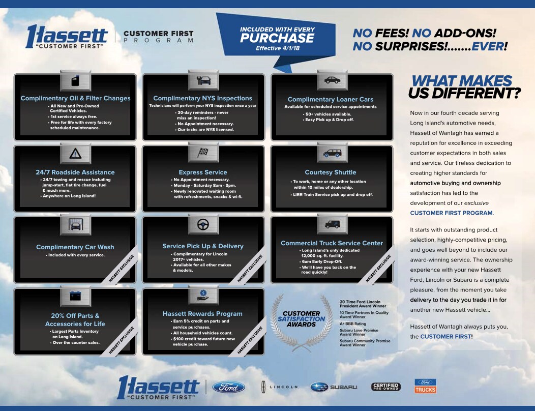 Customer First Hassett Lincoln