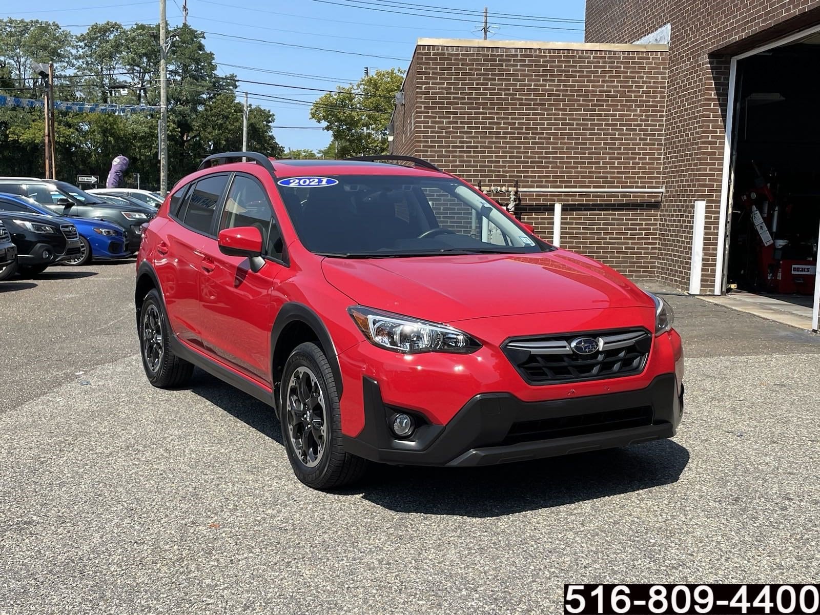 Certified 2021 Subaru Crosstrek Premium with VIN JF2GTAECXM8307036 for sale in Wantagh, NY