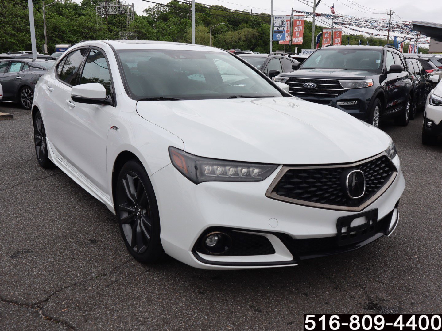 Used 2020 Acura TLX Technology & A-SPEC Packages with VIN 19UUB2F61LA003055 for sale in Wantagh, NY