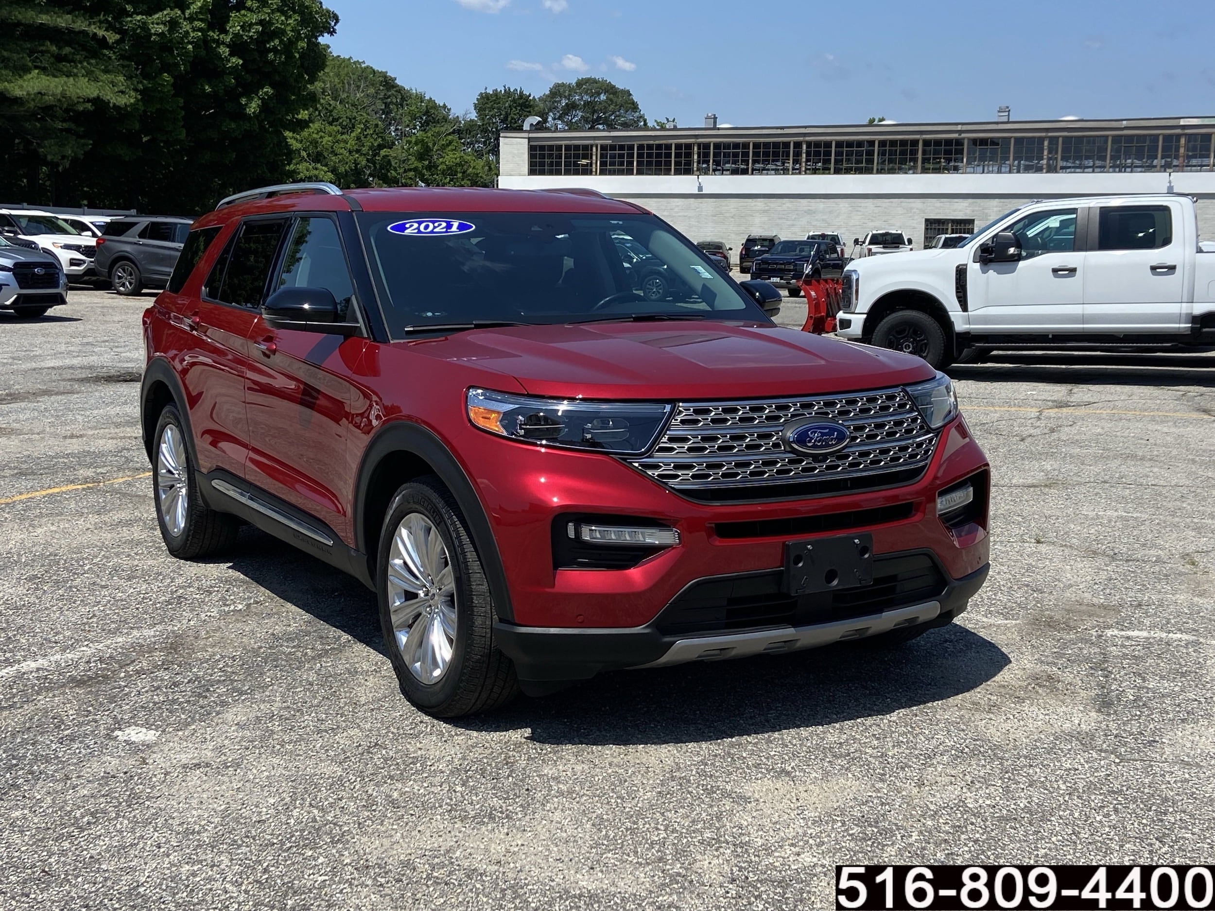 Certified 2021 Ford Explorer Limited with VIN 1FMSK8FH6MGA25668 for sale in Wantagh, NY