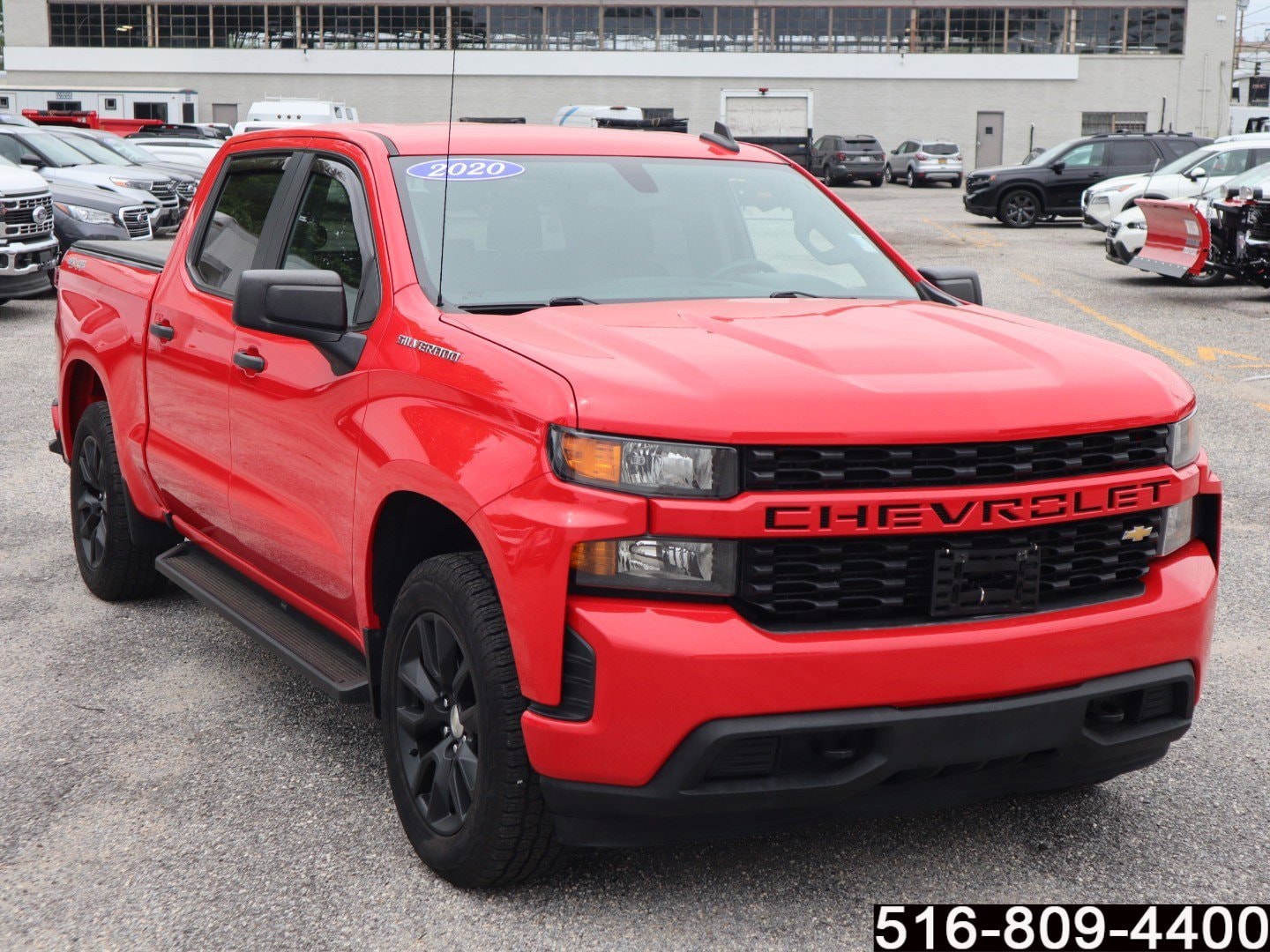 Used 2020 Chevrolet Silverado 1500 Custom with VIN 3GCPYBEK4LG214664 for sale in Wantagh, NY