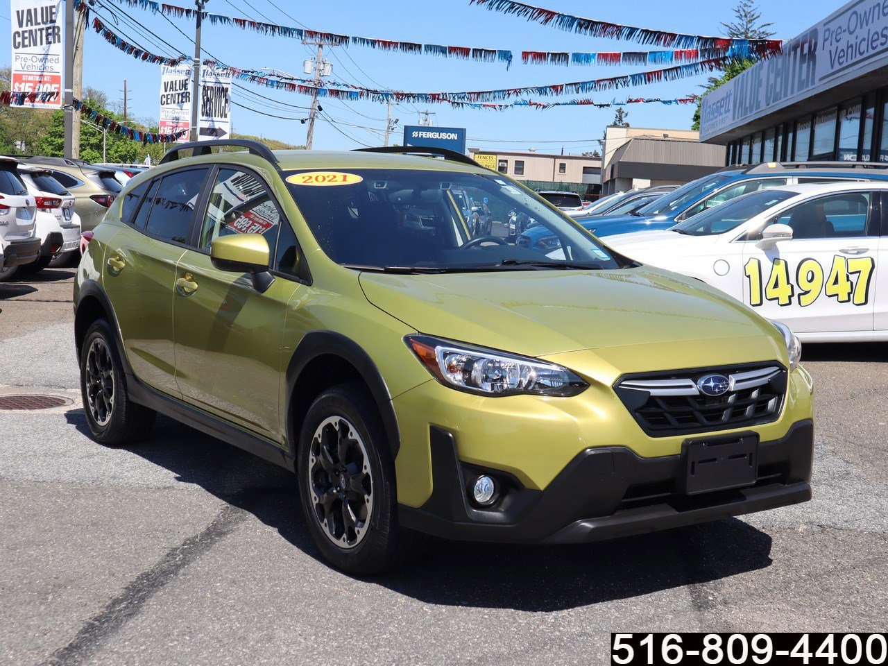 Certified 2021 Subaru Crosstrek Premium with VIN JF2GTAPC7MH306861 for sale in Wantagh, NY