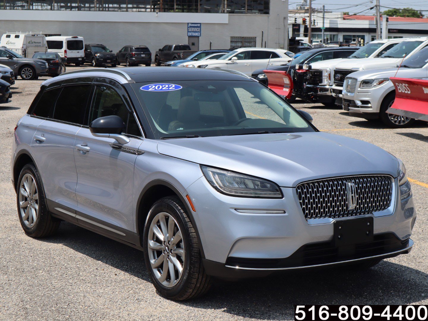 Certified 2022 Lincoln Corsair Base with VIN 5LMCJ1D9XNUL05958 for sale in Wantagh, NY