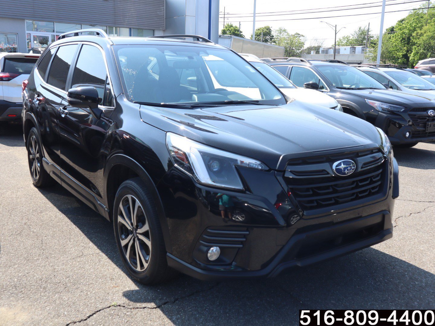 Certified 2022 Subaru Forester Limited with VIN JF2SKAPCXNH513517 for sale in Wantagh, NY