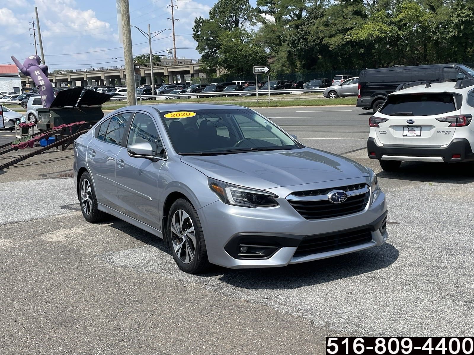 Certified 2020 Subaru Legacy Premium with VIN 4S3BWAC61L3007622 for sale in Wantagh, NY