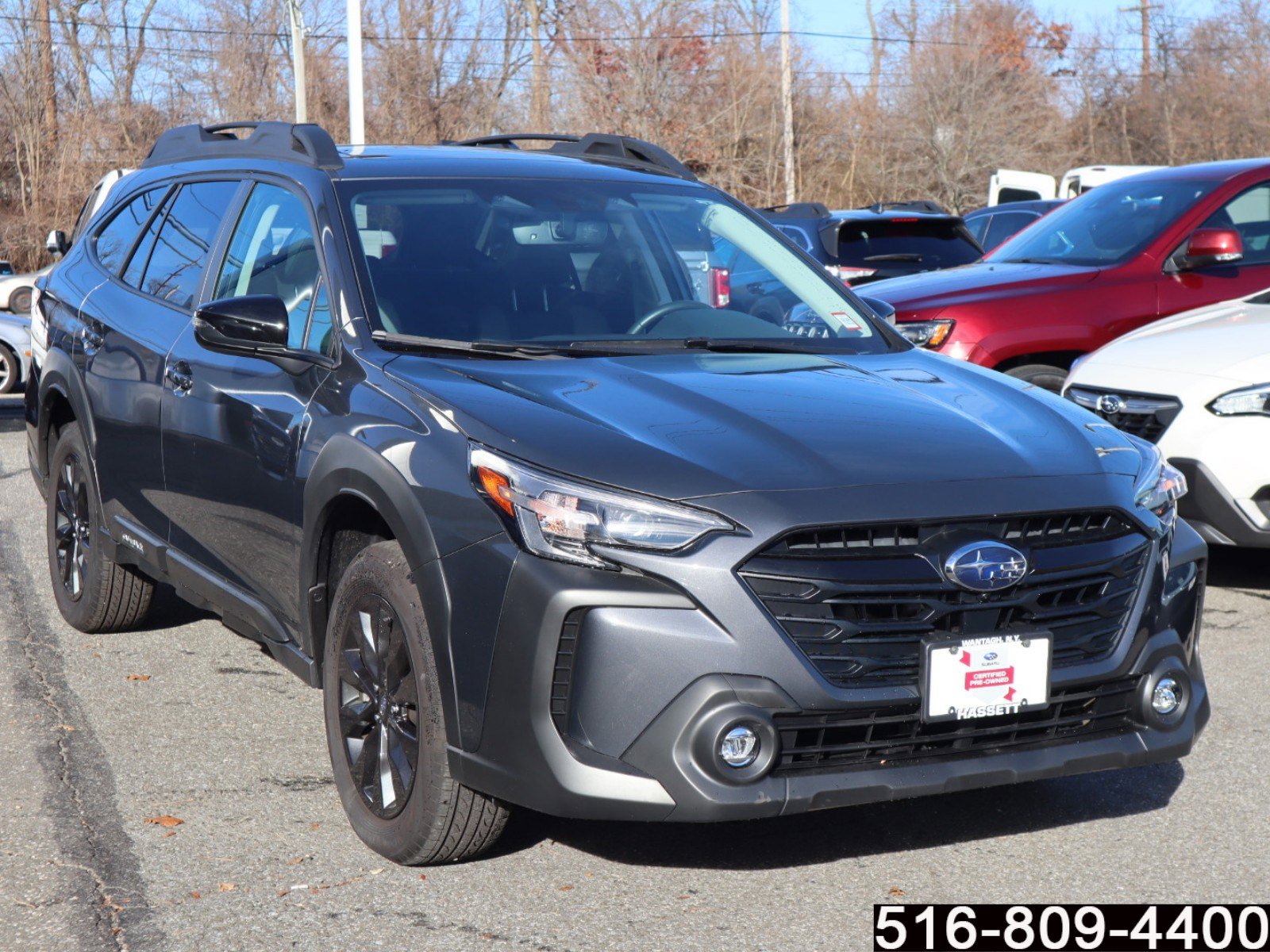 Certified 2023 Subaru Outback Onyx Edition with VIN 4S4BTGLD2P3204441 for sale in Wantagh, NY