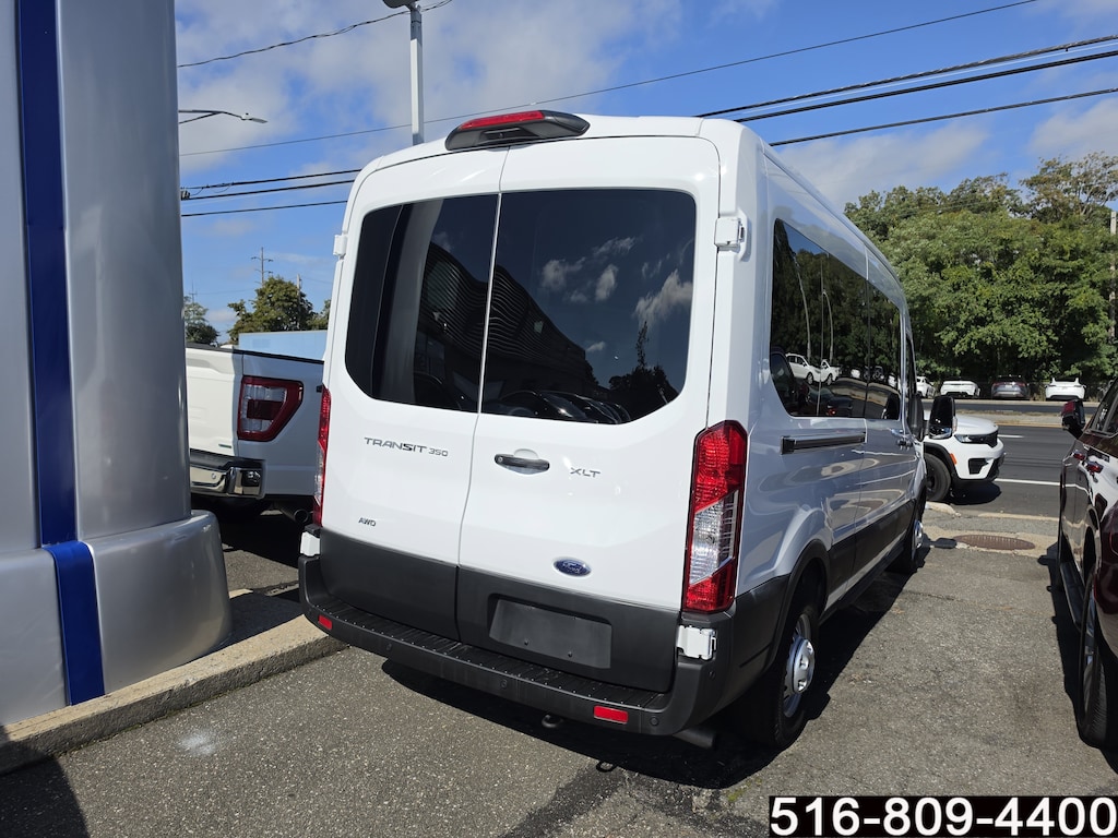 Certified 2025 Ford Transit Passenger Wagon XLT T-350 148 Med Roof XLT AWD