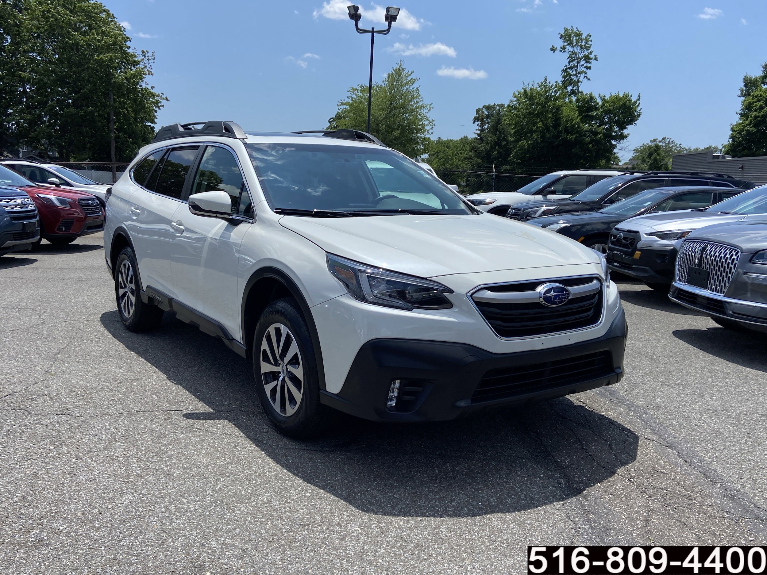 Certified 2022 Subaru Outback Premium with VIN 4S4BTAFC1N3244474 for sale in Wantagh, NY