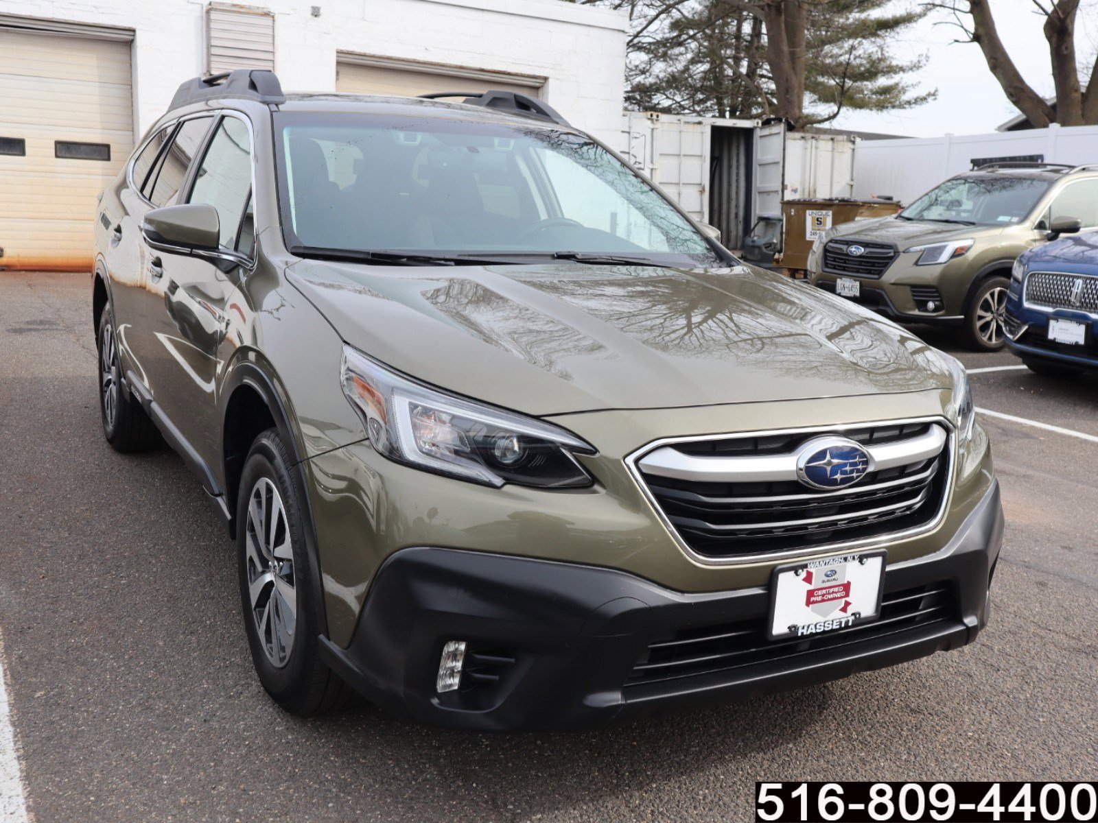 Certified 2020 Subaru Outback Premium with VIN 4S4BTACC9L3157567 for sale in Wantagh, NY