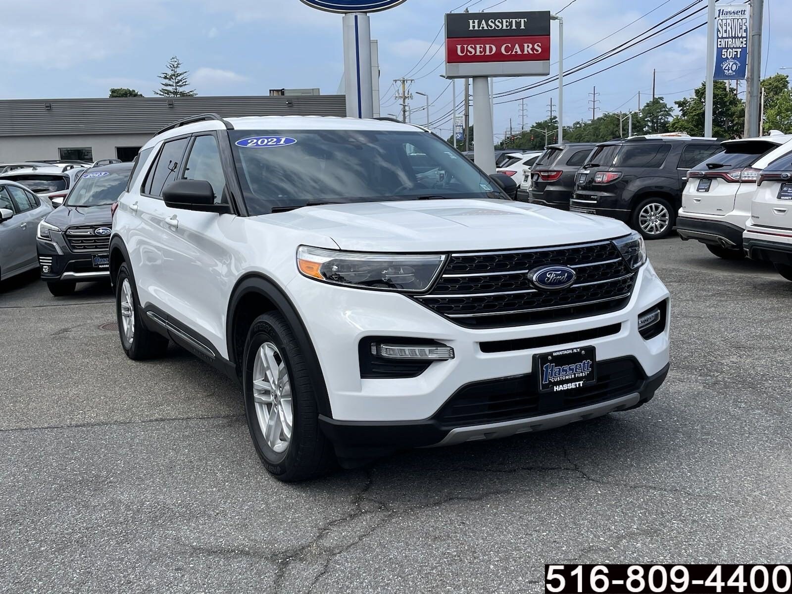 Certified 2021 Ford Explorer XLT with VIN 1FMSK8DH1MGA99079 for sale in Wantagh, NY