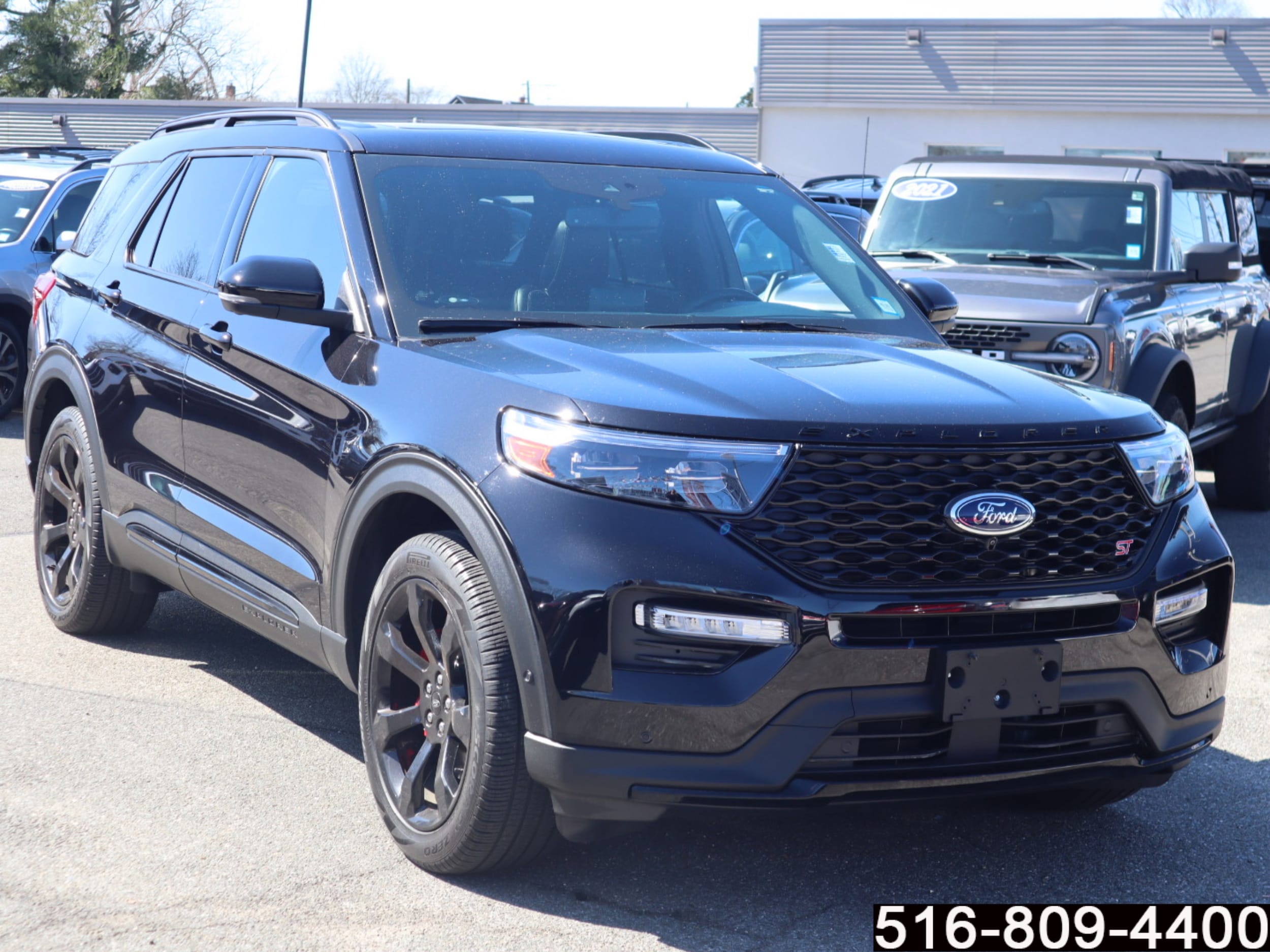 Certified 2022 Ford Explorer ST with VIN 1FM5K8GC7NGA70832 for sale in Wantagh, NY