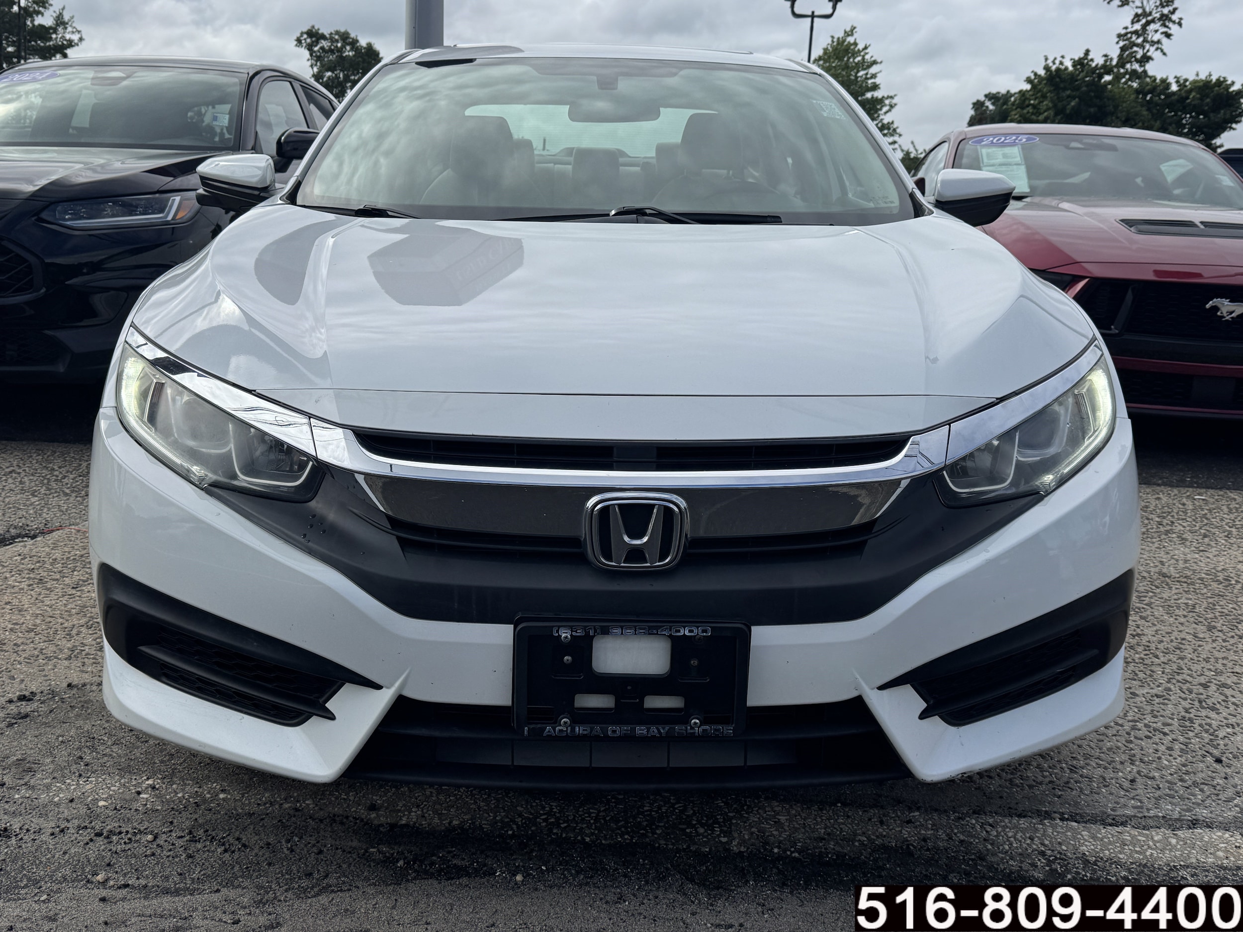 Certified 2018 Honda Civic EX with VIN 2HGFC2F79JH547168 for sale in Wantagh, NY