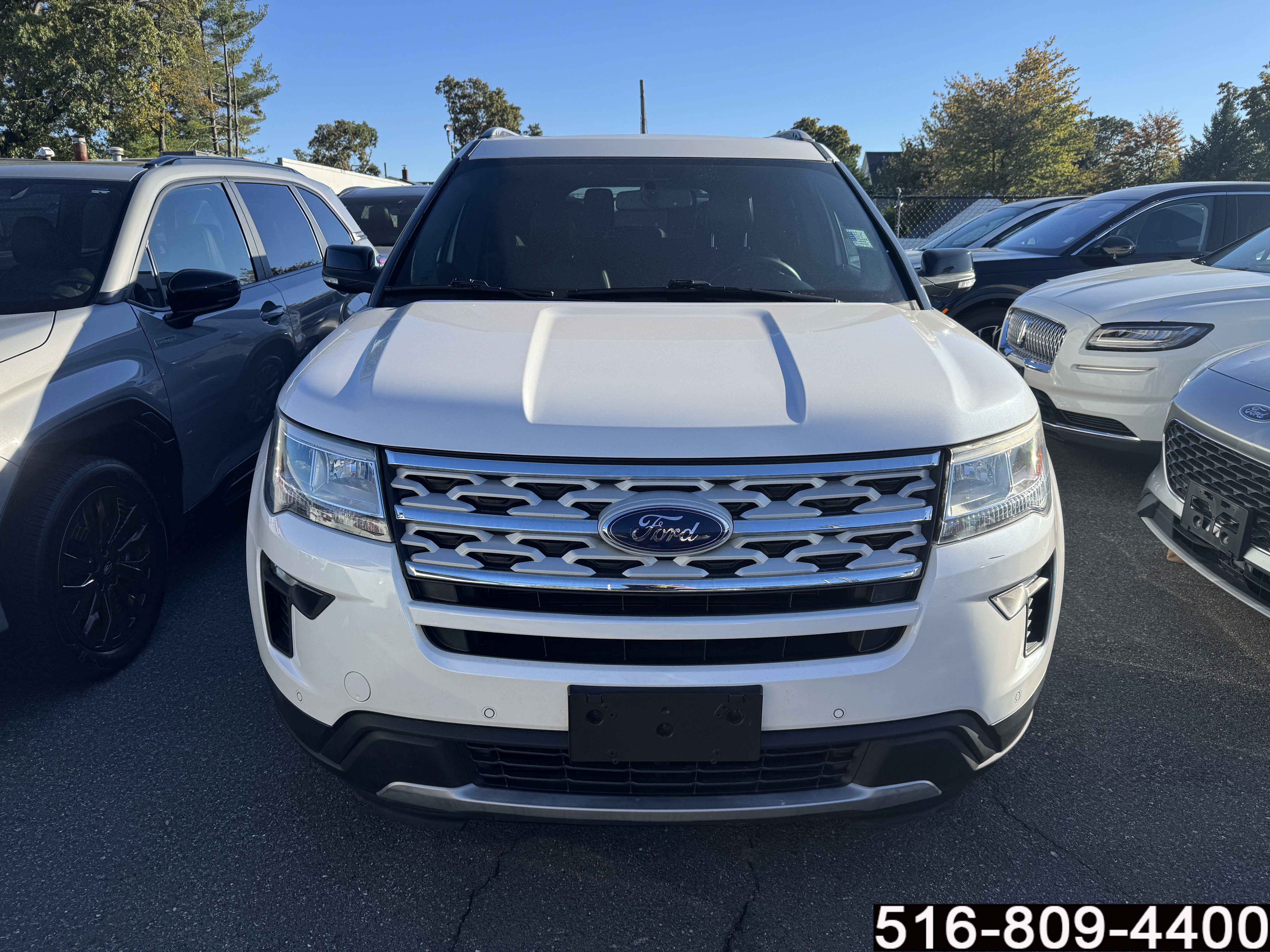 Used 2018 Ford Explorer XLT with VIN 1FM5K8D88JGC38309 for sale in Wantagh, NY