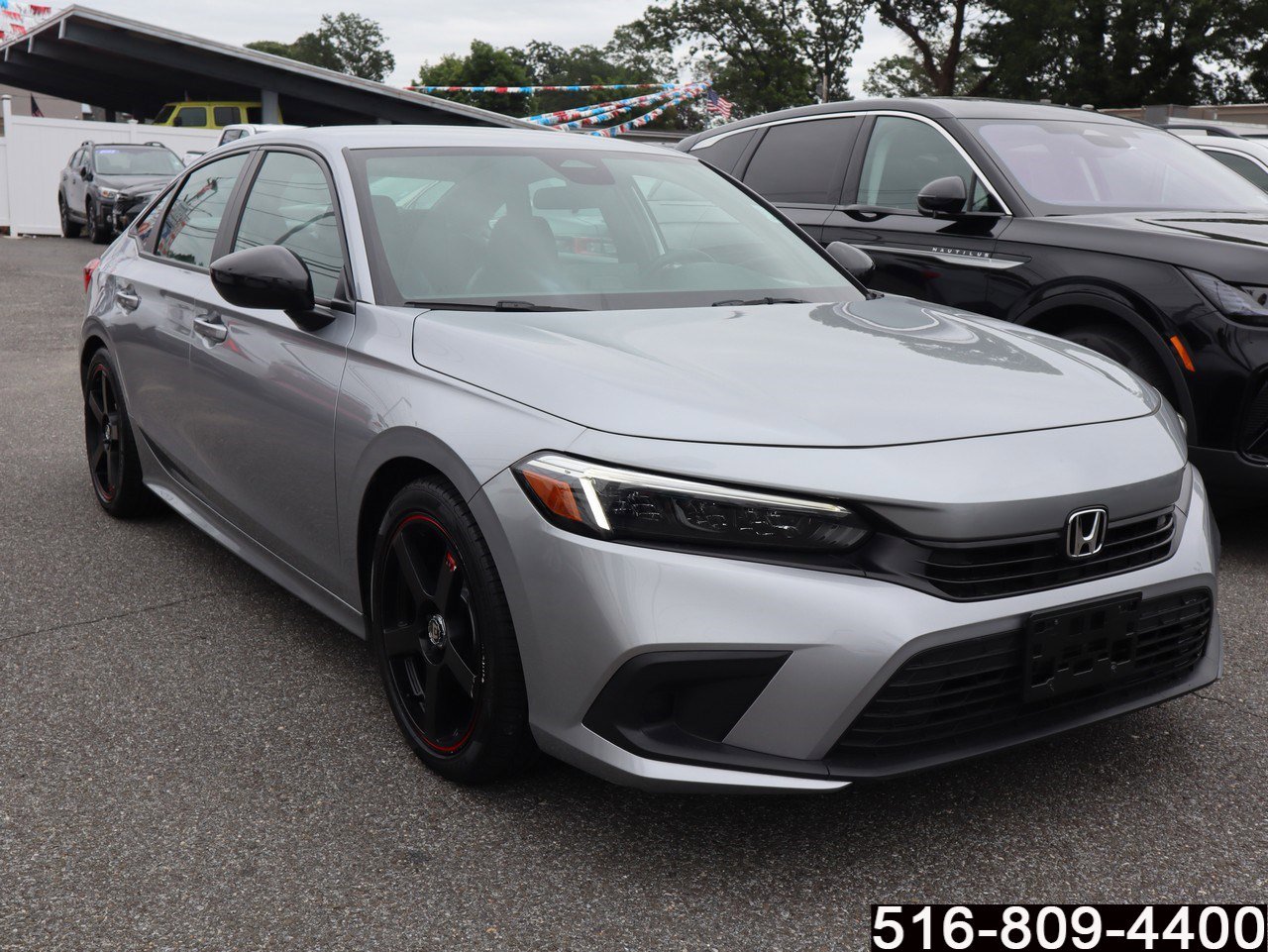Used 2022 Honda Civic Sport with VIN 2HGFE2F50NH598878 for sale in Wantagh, NY
