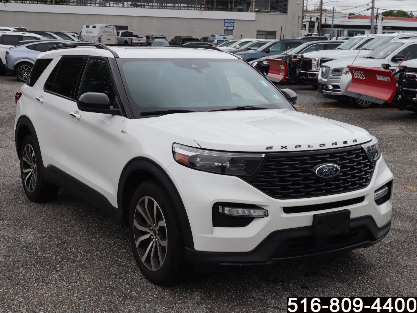 Certified 2022 Ford Explorer ST-LINE with VIN 1FMSK8KH3NGB77267 for sale in Wantagh, NY
