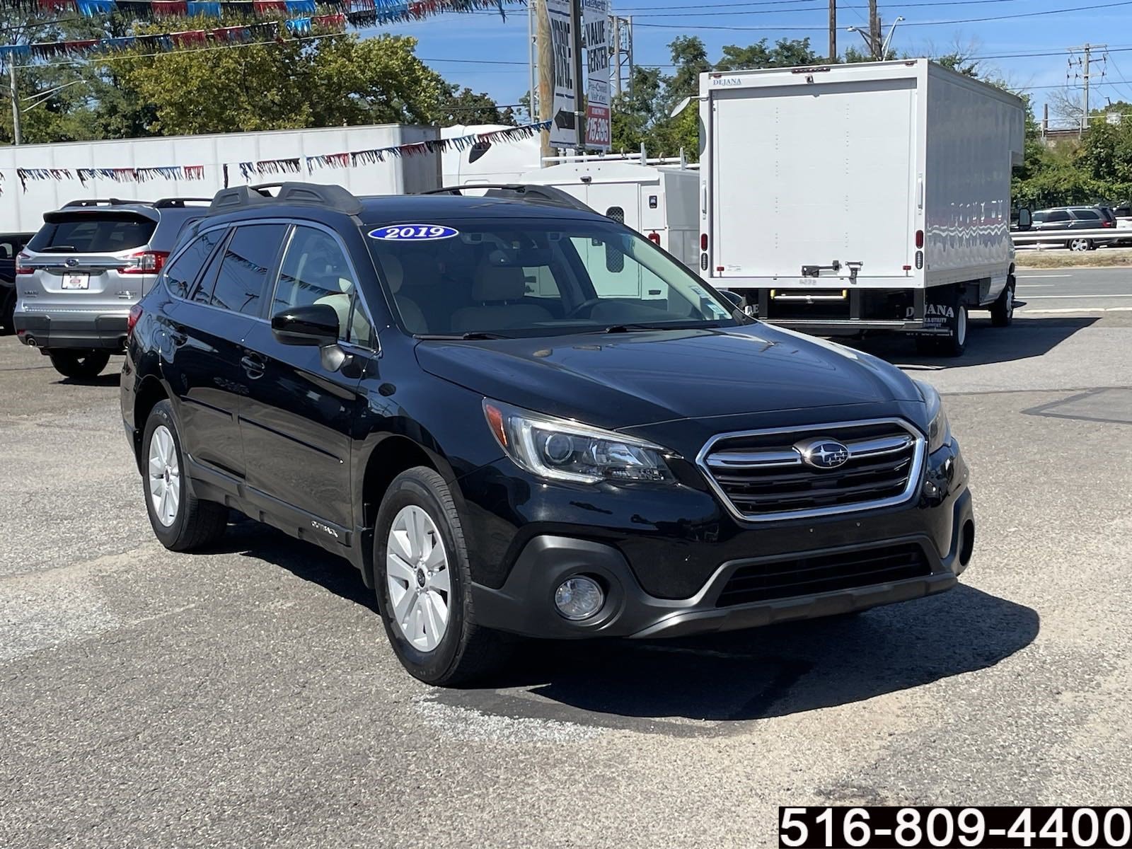 Certified 2019 Subaru Outback Premium with VIN 4S4BSAFC9K3334194 for sale in Wantagh, NY