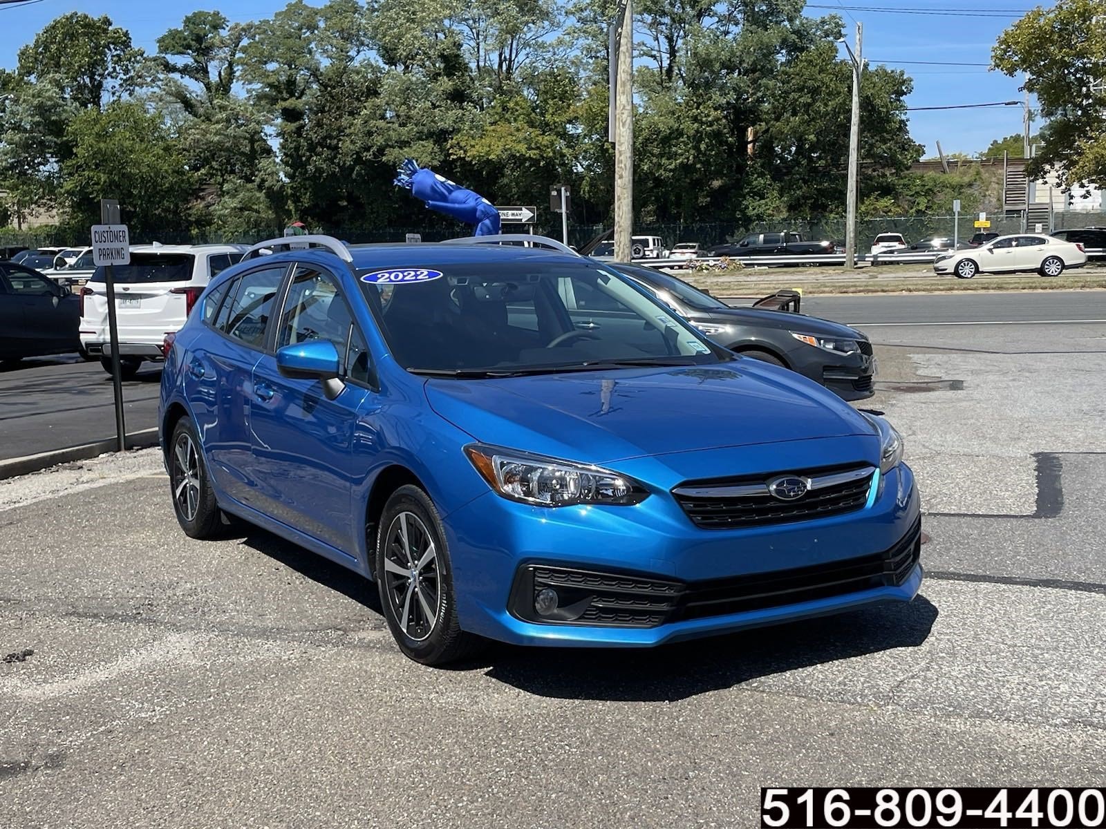 Certified 2022 Subaru Impreza Premium with VIN 4S3GTAV62N3703176 for sale in Wantagh, NY