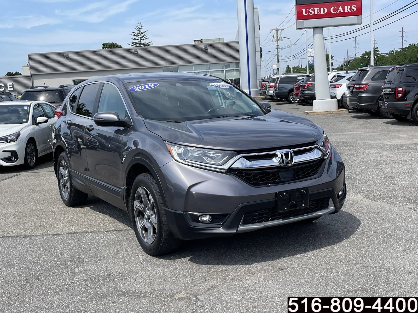 Used 2019 Honda CR-V EX-L with VIN JHLRW2H80KX005479 for sale in Wantagh, NY