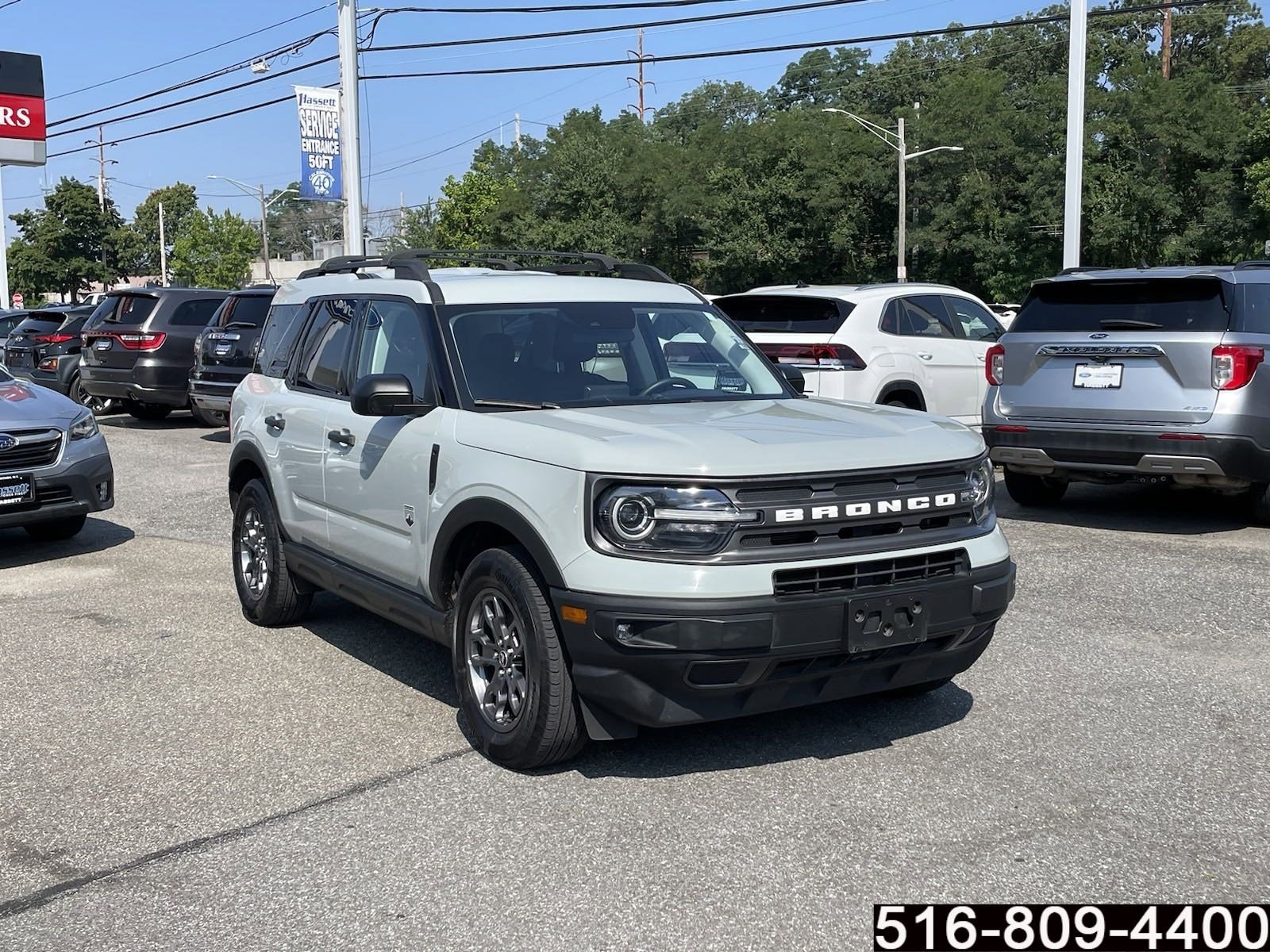 Certified 2021 Ford Bronco Sport Big Bend with VIN 3FMCR9B64MRA78999 for sale in Wantagh, NY