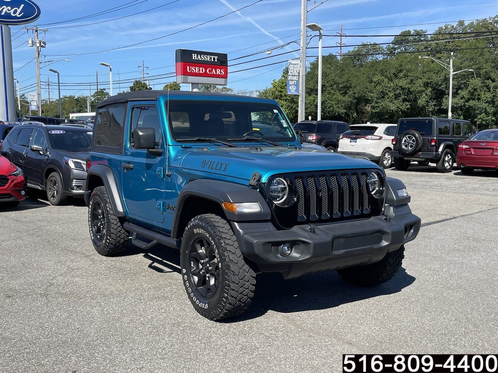 Used 2020 Jeep Wrangler Willys with VIN 1C4GJXAG9LW280342 for sale in Wantagh, NY