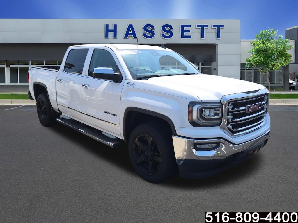 Used 2017 GMC Sierra 1500 SLT 4WD Crew Cab 143.5 SLT