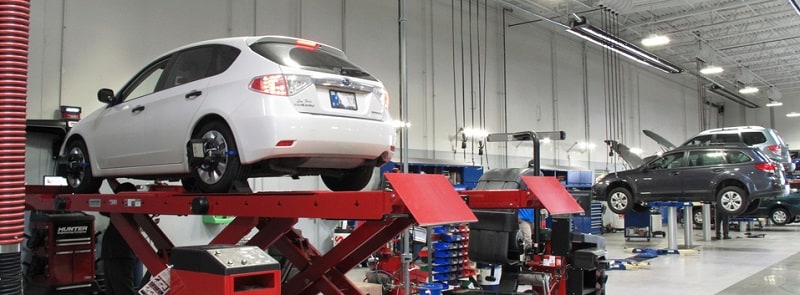 Subaru Service Bay
