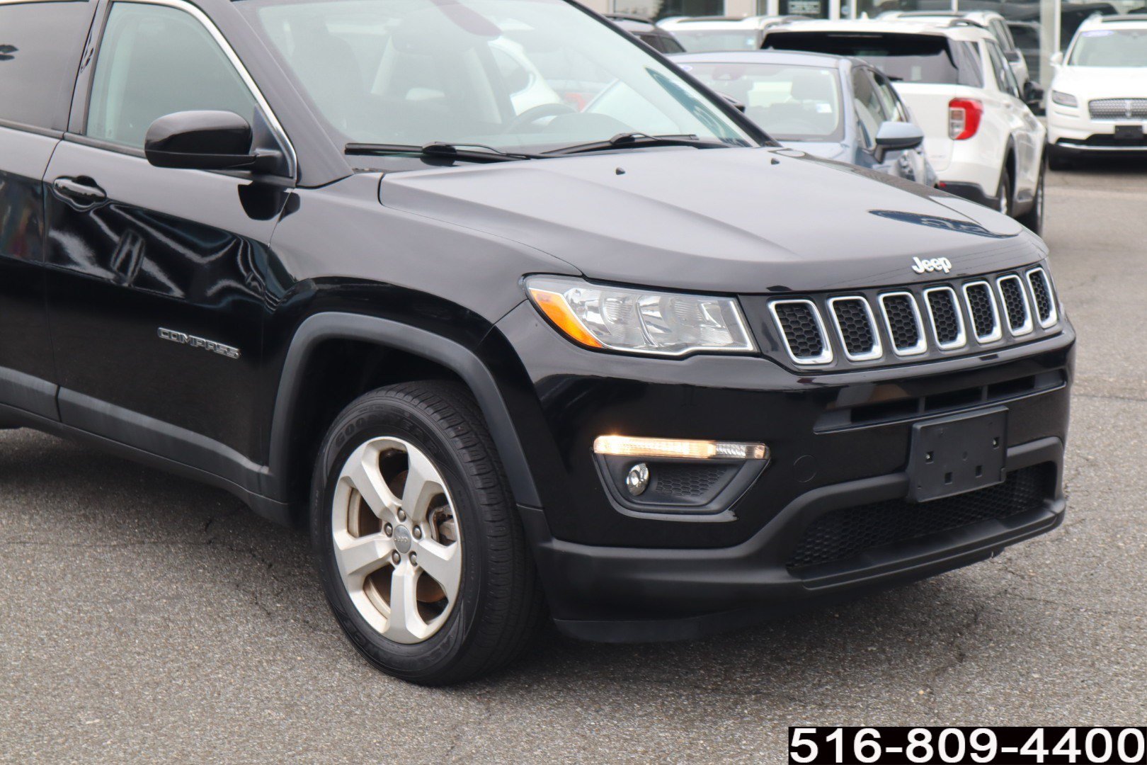 Used 2018 Jeep Compass Latitude with VIN 3C4NJDBB5JT115805 for sale in Wantagh, NY