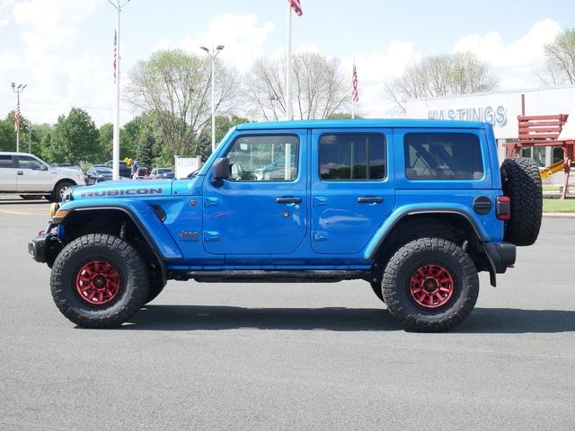 Used 2021 Jeep Wrangler Unlimited Rubicon with VIN 1C4HJXFG0MW707261 for sale in Hastings, Minnesota