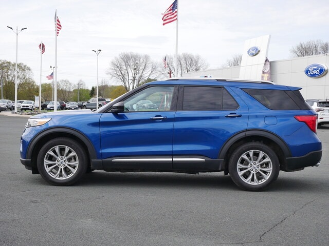 Used 2023 Ford Explorer Limited with VIN 1FMSK8FH7PGA57775 for sale in Hastings, Minnesota